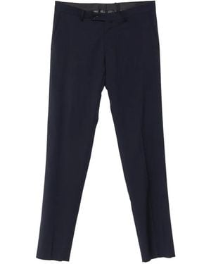 VELA SHOP Pressed-Crease Tailored Pants - Blue