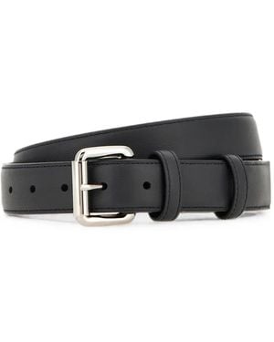 Hogan Cinturón De Piel - Negro
