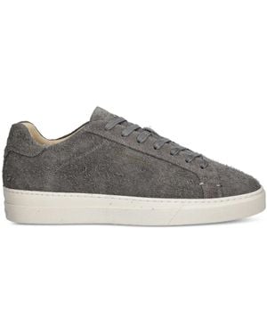 Filling Pieces Suede Lace-Up Trainers - Grey