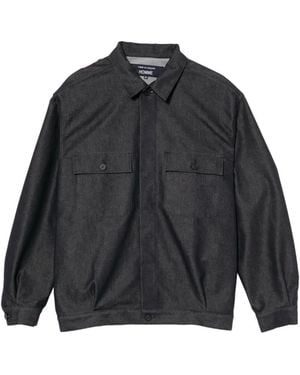 Comme des Garçons Collared Denim Jacket - Black