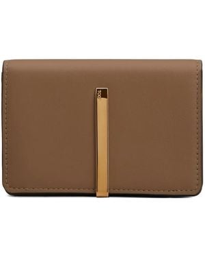 Tod's Bar-Detail Wallet - Brown