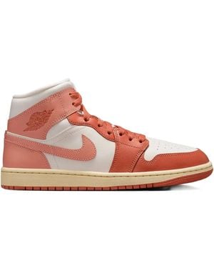 Nike Air 1 Mid "Madder Root" Sneakers - Pink