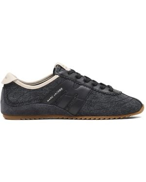 Marc Jacobs Bleecker Lace-Up Trainers - Black