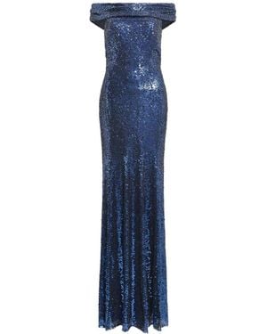 Jenny Packham Echo Gown - Blue