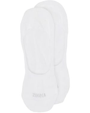 ZEGNA Freshness Socks - White
