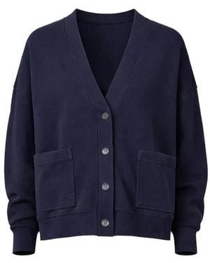 Xirena Button-Up Cardigan - Blue