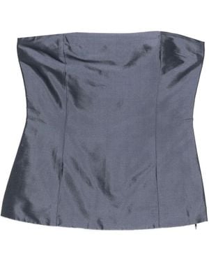 Paloma Wool グレー ノースリーブ タンクトップ paloma wool グレー 深Vネック タンクトップ VIS(ビス) / 【前後