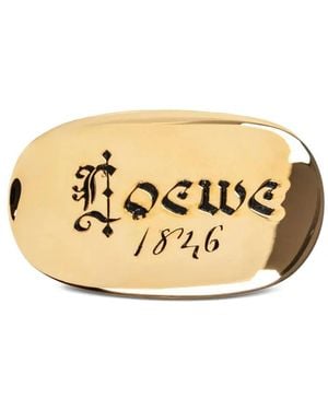 Loewe Ring mit Logo-Gravur - Mettallic