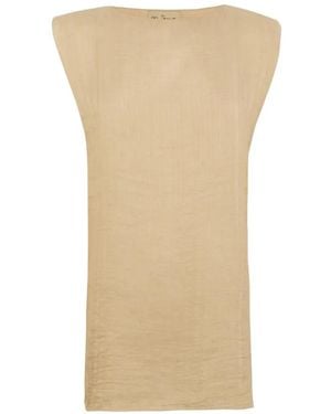 Cortana Ellis Boat-Neck Top - Natural