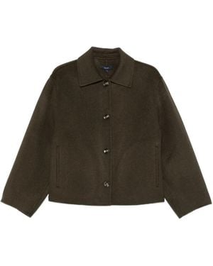 Soeur Gyoda Button-Front Jacket - Green