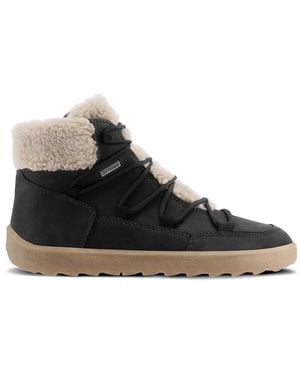 Be Lenka Bliss Shearling-Trim Boots - Black