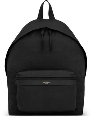 Saint Laurent City Backpack - Black