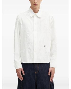 Adererror Distressed Shirt - White