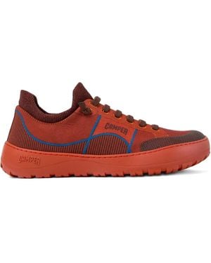 Camper Peu Serra Lace-Up Sneakers - Red