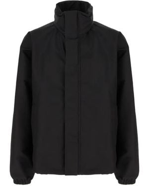 Gucci Stehkragen-Bomberjacke Mit Raglanärmeln - Schwarz