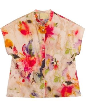 Momoní Chemise Vihuela Imprimée En Coton - Pink