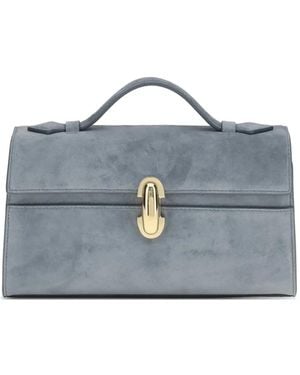 SAVETTE Symmetry Pochette Tote Bag - Blue
