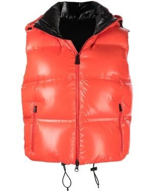 Aztech Mountain Gefütterte Snowbird Weste - Orange