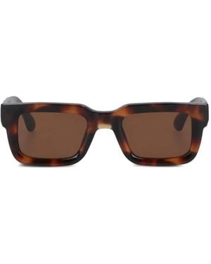 Chimi Lunettes De Soleil À Monture Rectangulaire - Marron