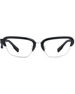 YVMIN X Shushutong Lunettes De Vue À Détail De Nœud - Blanc