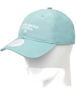 Aape By A Bathing Ape Logo-Embroidered Baseball Cap - Blue