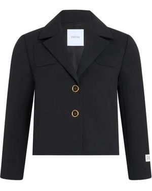 Patou Short Tailored Jacket - Blue