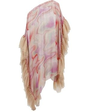 SANA OSMANI Mirma Sequin Kaftan - Pink