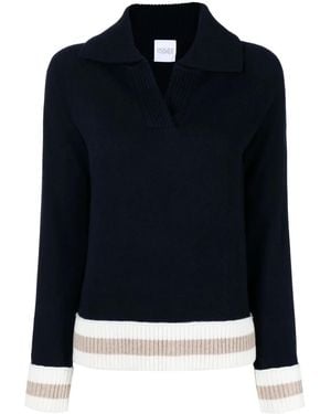 Madeleine Thompson Pullover Mit V-Ausschnitt - Blau
