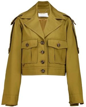 Zimmermann Luna Drill カーゴジャケット - グリーン