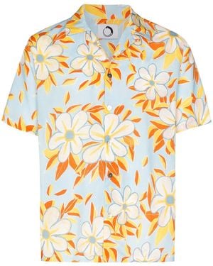 Endless Joy Acid Flower Aloha シャツ - メタリック