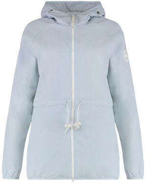 Canada Goose Hooded Drawstring Windbreaker - Blue