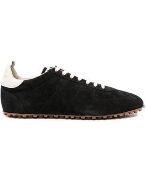 Officine Creative Repertoire 001 Suede Sneakers - Black