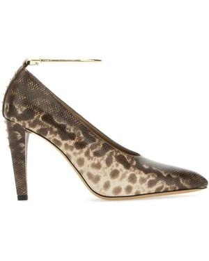 Fendi Pumps Filo 95Mm - Marrone