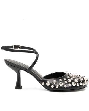 Christopher Esber Sandalias Hayden Con Apliques - Negro