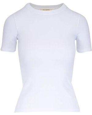 Nili Lotan Cotton T-Shirt - White