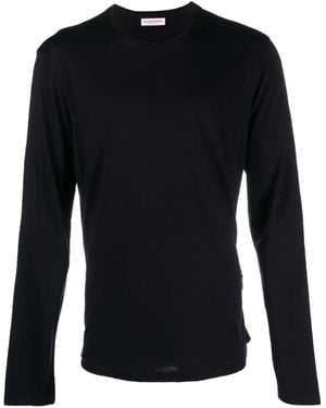 Orlebar Brown Crew-Neck Merino-Wool Jumper - Black