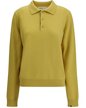Extreme Cashmere N°223 Be For Buttoned Polo Polo Shirt - Green
