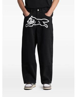 ICECREAM Running Dog Triple Scoop Jeans - Black