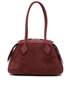 MINOBOSSI Bolso De Hombro Angie De Ante - Rojo