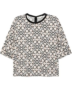 Zuhair Murad T-Shirt À Imprimé Subtile - Neutre
