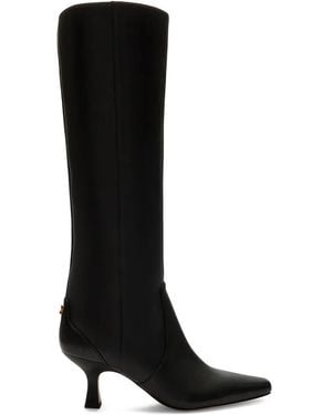 COACH Botas altas con paneles elásticos - Negro