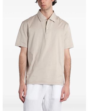 Aspesi Short-Sleeve Polo Shirt - White