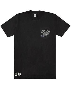 Chrome Hearts Logo-Print Pocket T-Shirt - Black