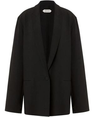 Alberta Ferretti Single-Breasted Blazer - Black