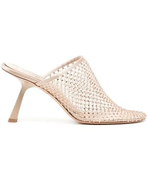 STUDIO AMELIA Mules Dolly 80Mm - Neutro