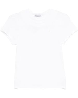 Viktor & Rolf T-Shirt Mit Kragen - Weiß