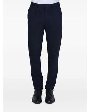 BOSS Logo-Patch Trousers - Blue
