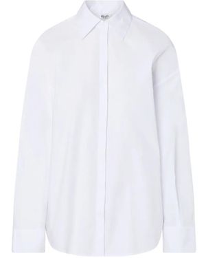 Liu Jo Shirt With Back Slit - White