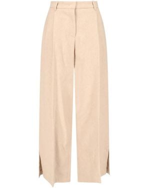 THE GARMENT Side Slit Trousers - Natural