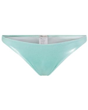Blumarine Embellished Bikini Bottom - Blue